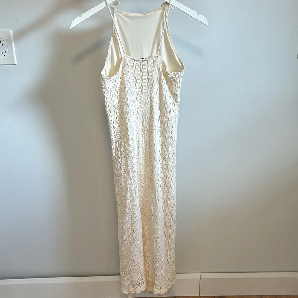 Zara crochet midi dress. - Picture 4 of 6